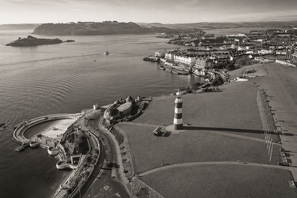 Greyscale Plymouth